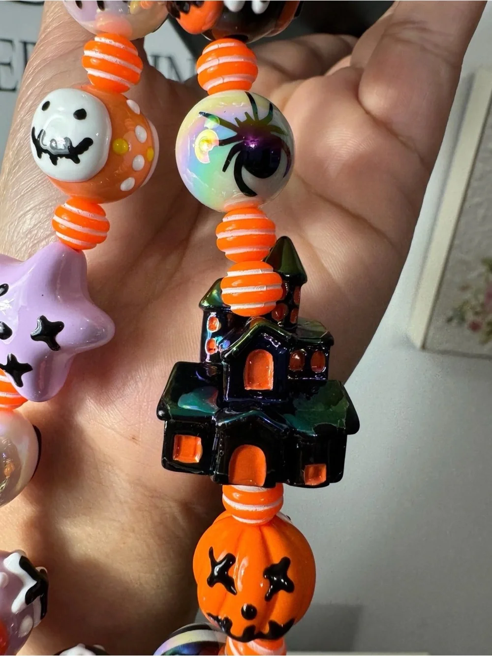 Handmade halloween haunted